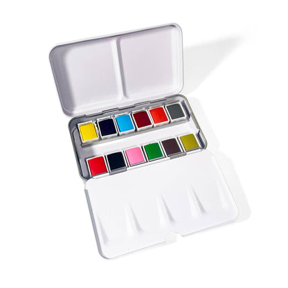 Watercolors - Metal Palette