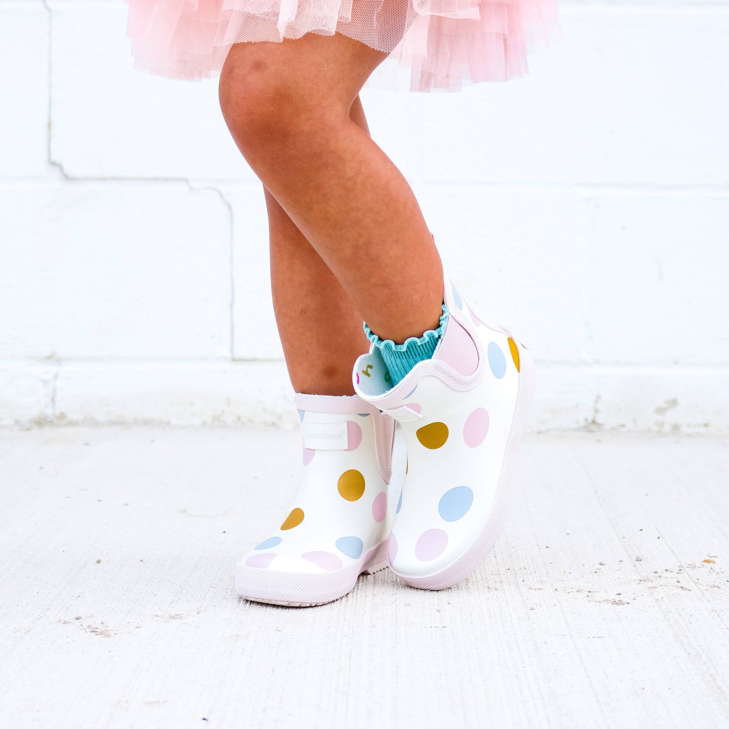 Gobble Dots Rain Boot