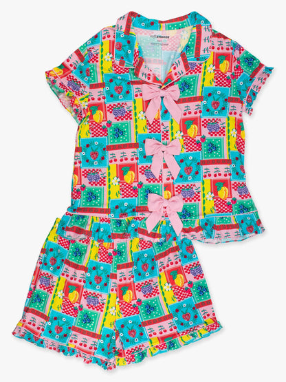 Women's Bamboo Picnic Party Pajama Set