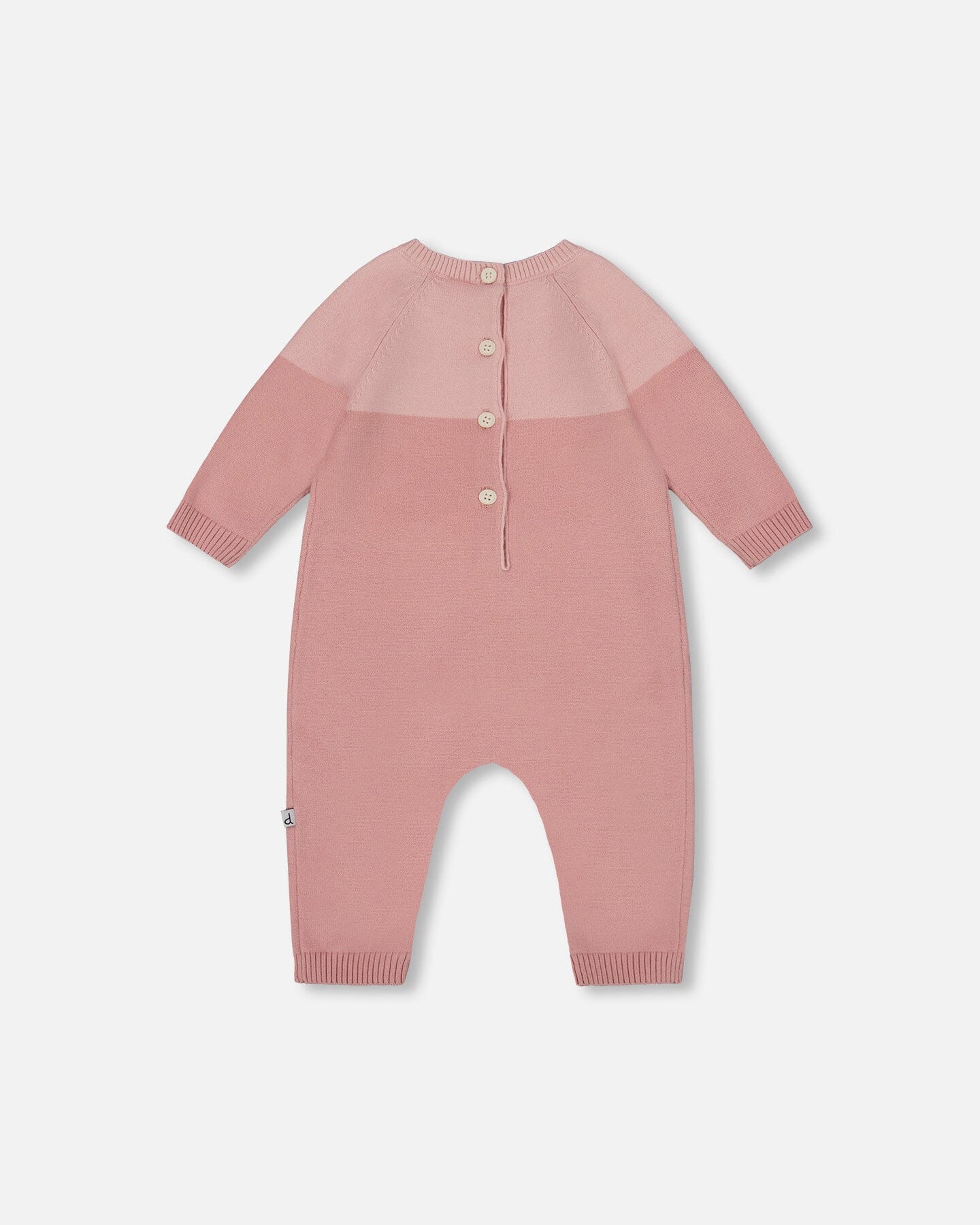 Knitted Bi-Color Romper