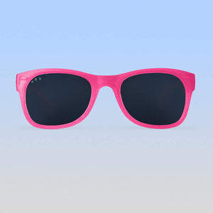 Pink Glitter Sunglasses