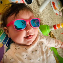 Load image into Gallery viewer, Pink Glitter Sunglasses
