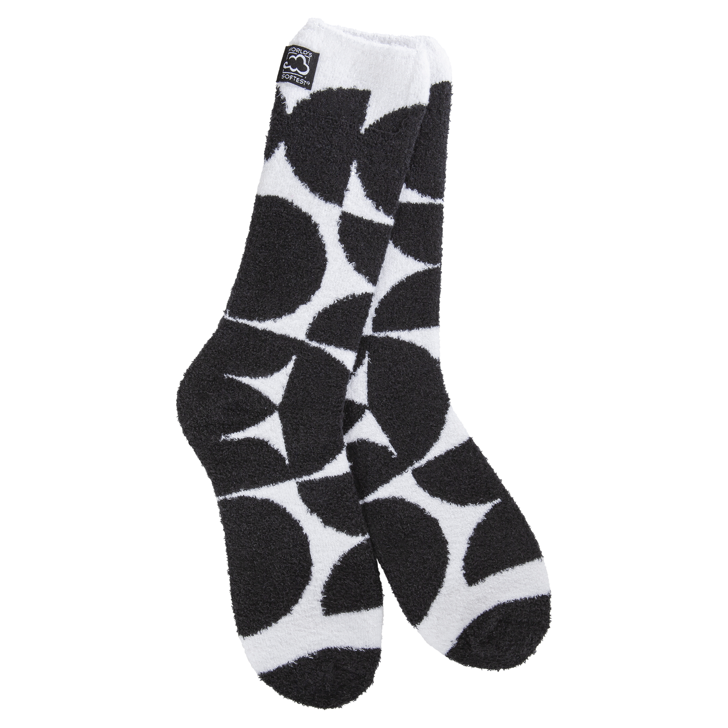 Cozy Cali Geo Black/White Socks