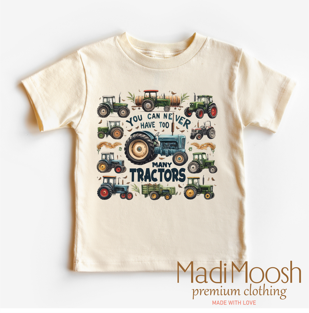 Types Of Tractors Tee