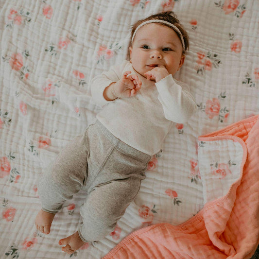 Parker Baby Co. - Dreamy Floral Quilt