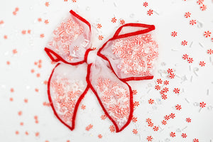 Candy Cane Dreams Bow