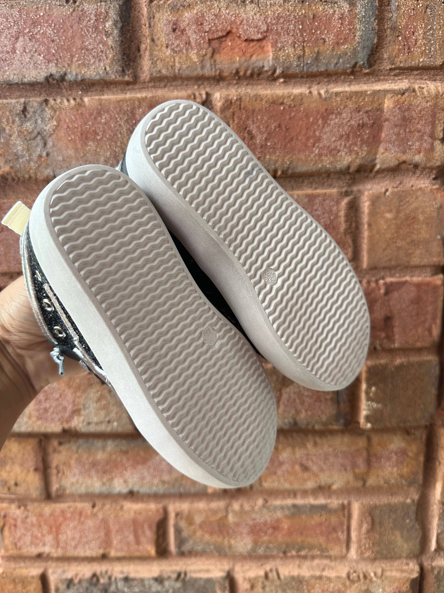 High Top Black Star Sneaker