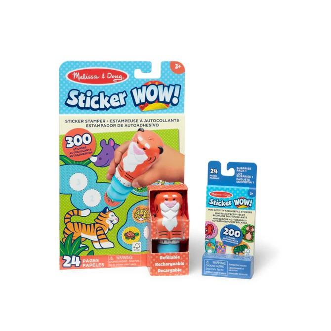 WOW! Activity Pad & Sticker Stamper