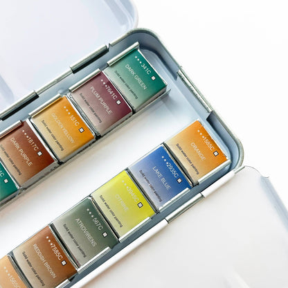 Watercolors - Metal Palette
