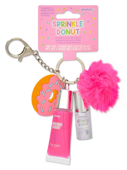 Donut Keychain Lip Balm