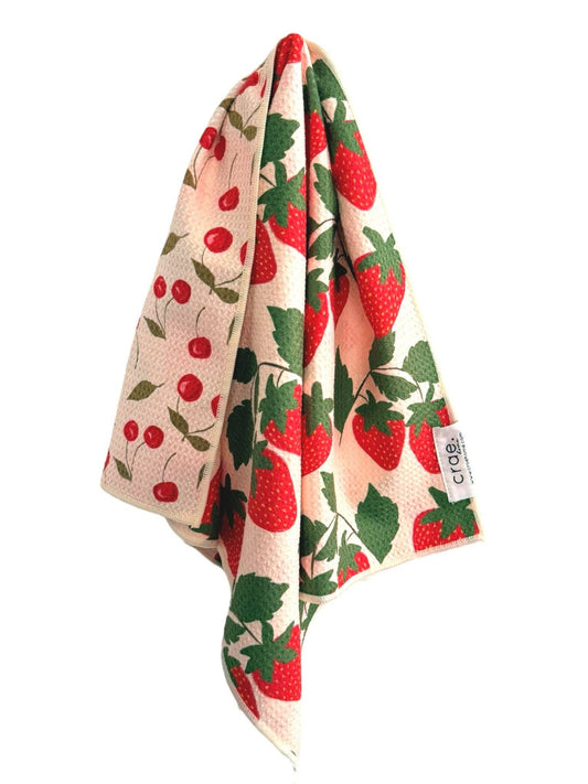 Berries & Cherries Hand Towel