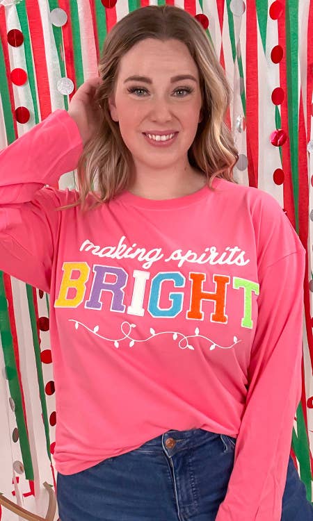 Making Spirits Bright Long Tee