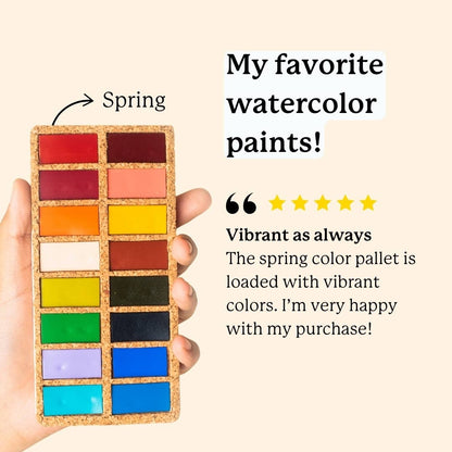 Set of 16 Watercolors