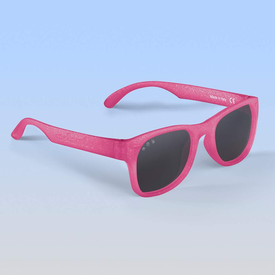 Pink Glitter Sunglasses