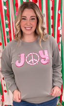 Load image into Gallery viewer, Glitter Joy Christmas Sweatshirt
