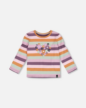 Load image into Gallery viewer, Heart Stripe Tee
