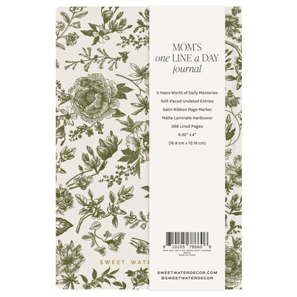 One Line A Day Leather Journal