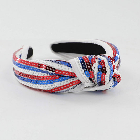 USA Sequin Headband