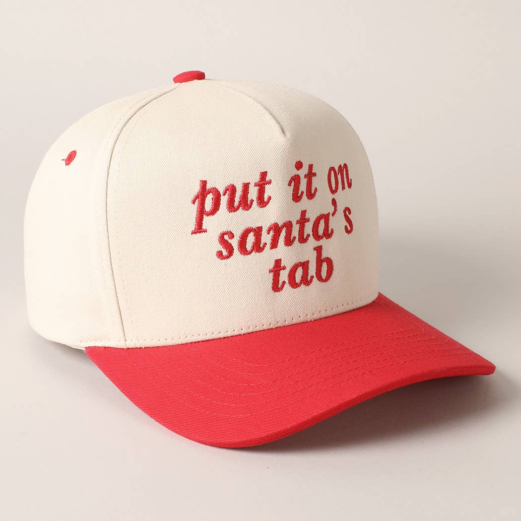 Put It On Santa's Tab Cap