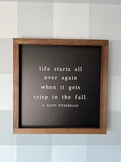 Crisp in the Fall