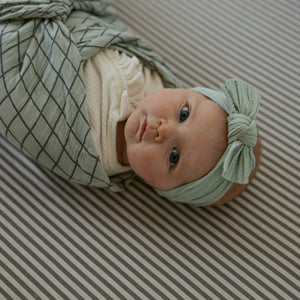 Pebble Cable Knit Knotted Headband