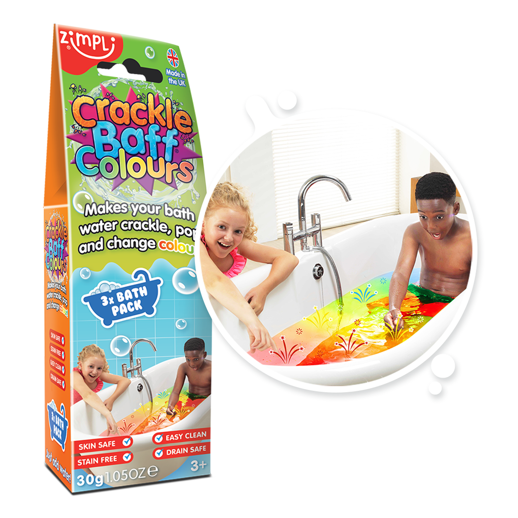 Crackle, Pop & Color Bath Toy