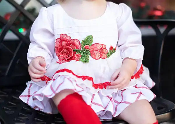 Deck the Halls Romper