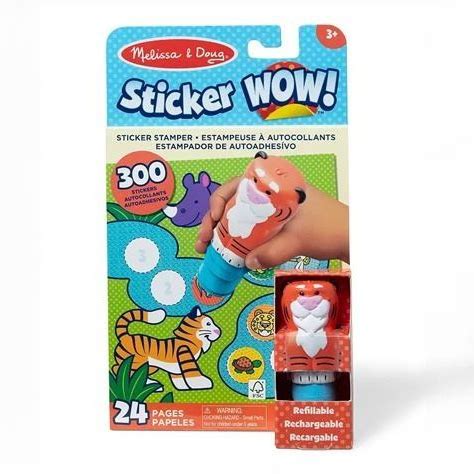 WOW! Activity Pad & Sticker Stamper
