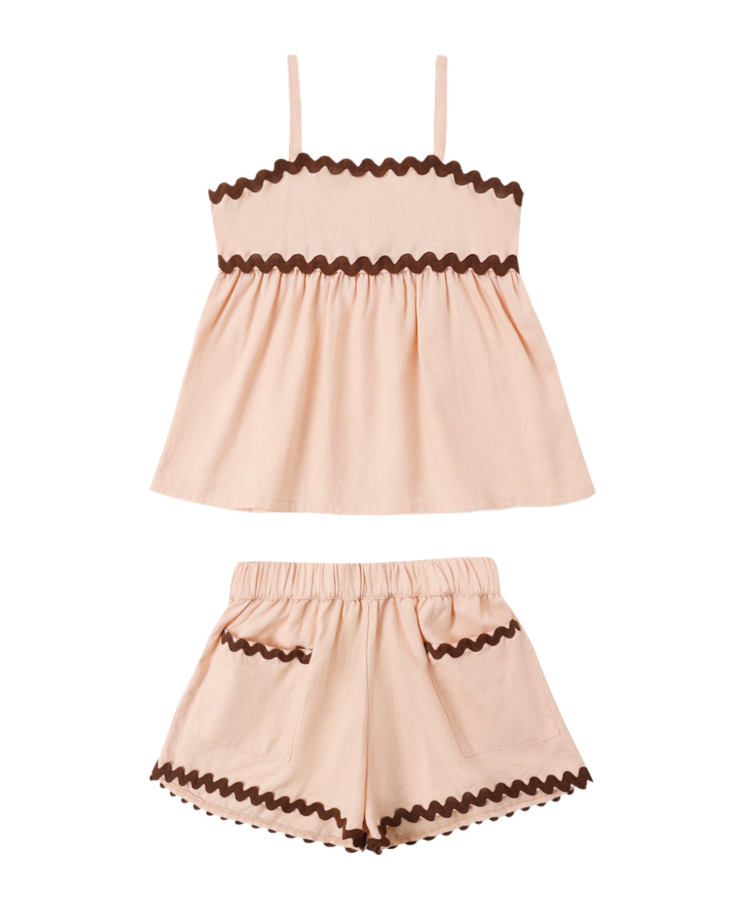Ric Rac Set-Blush