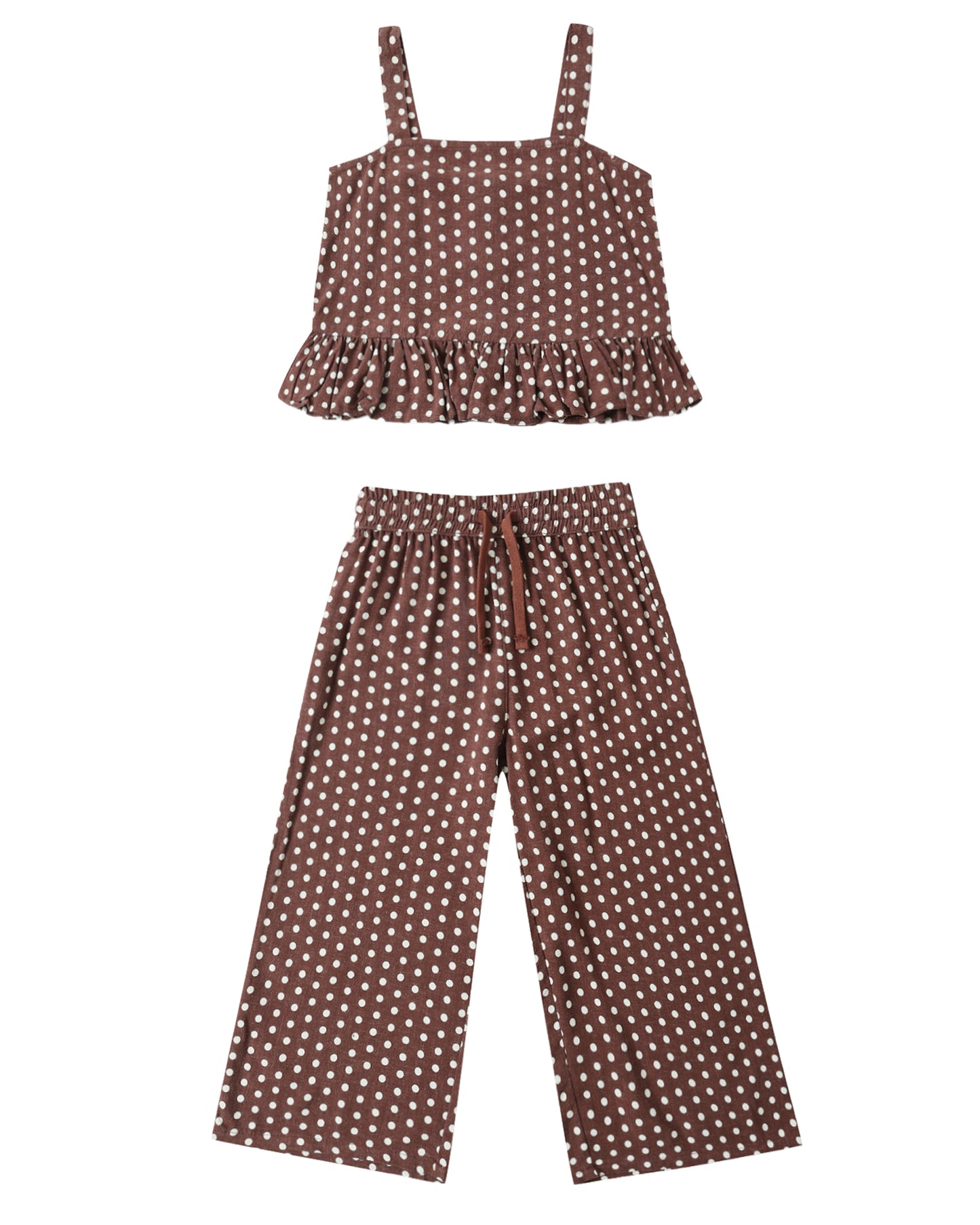 Kayli Chocolate Polka Dot Set