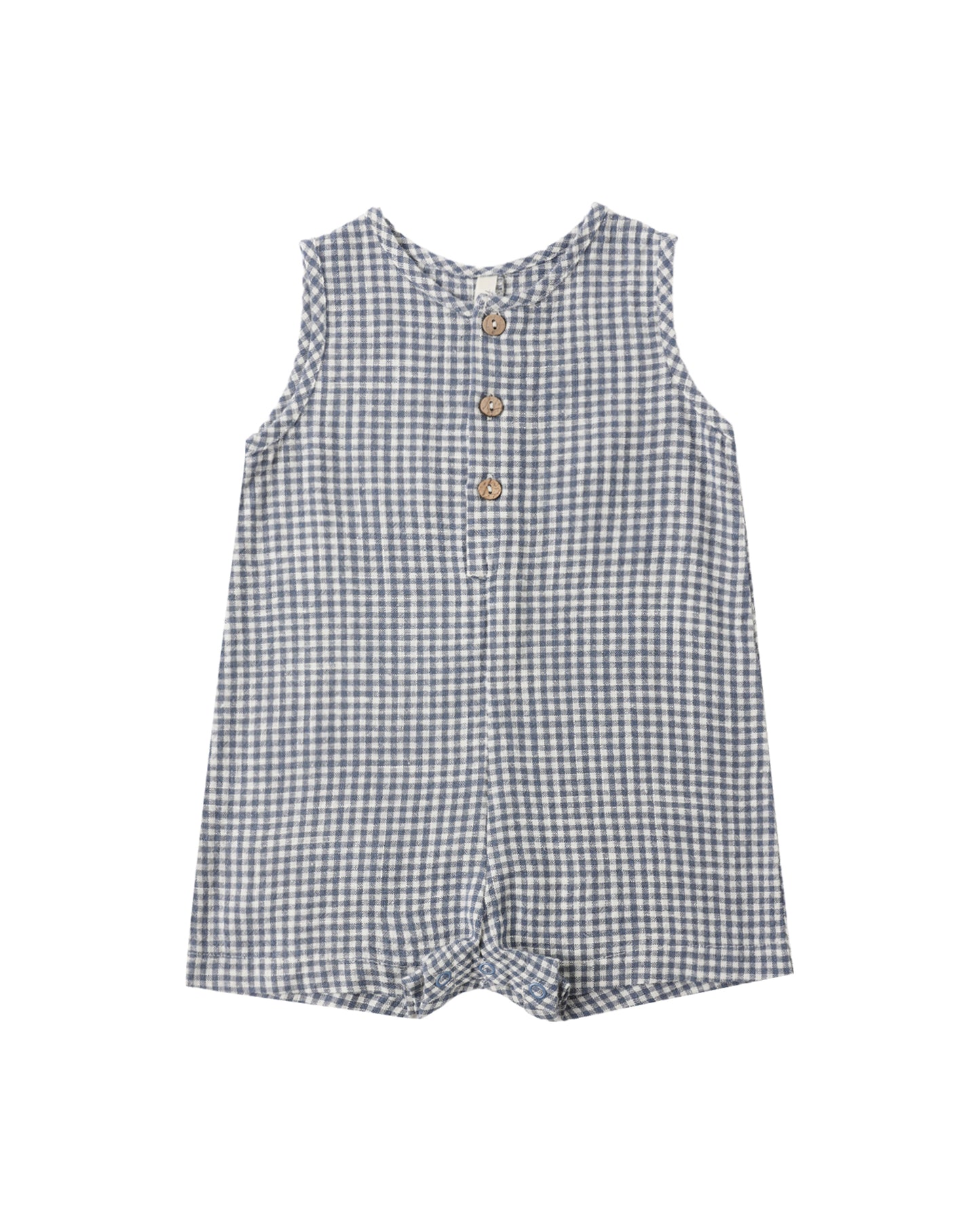 Maverick Marine Gingham Romper