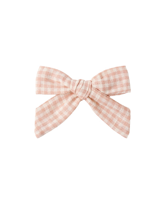 Petal Gingham Bow