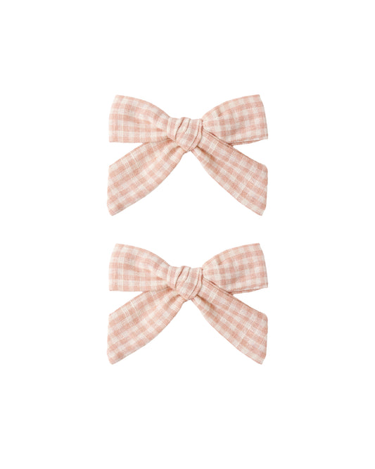 Petal Gingham Bow Set/2
