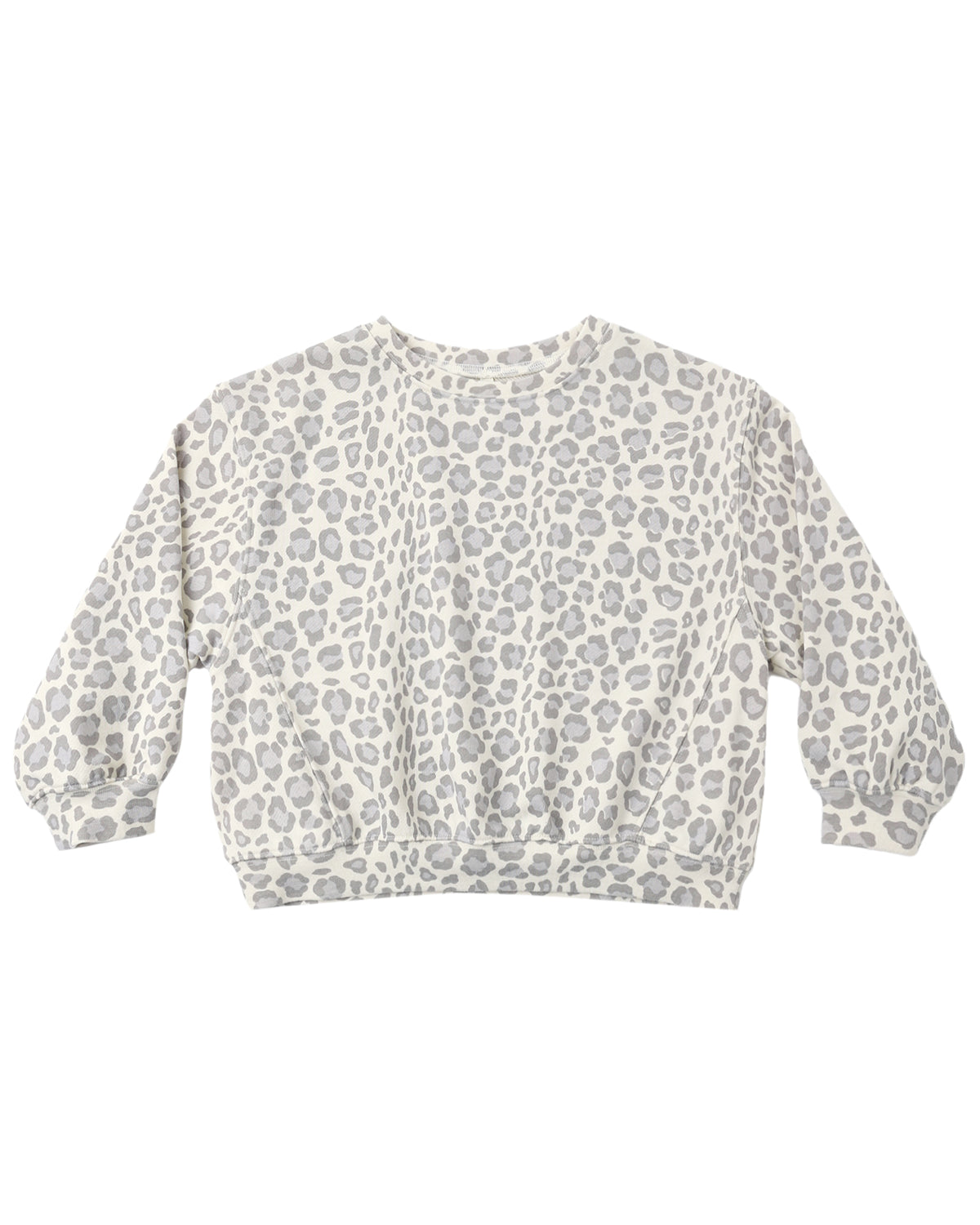 Blue Leopard Sweatshirt
