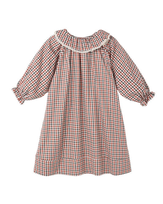 Holiday Gingham Nightgown