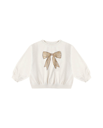 Oversized Bow Sweatshirt