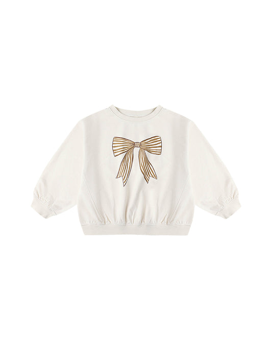 Oversized Bow Sweatshirt