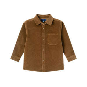 Brown Cord Button Down