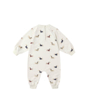 Load image into Gallery viewer, Dachshund Raglan Jumpsuit
