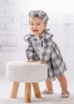 Harper Ruffle Flannel Dress