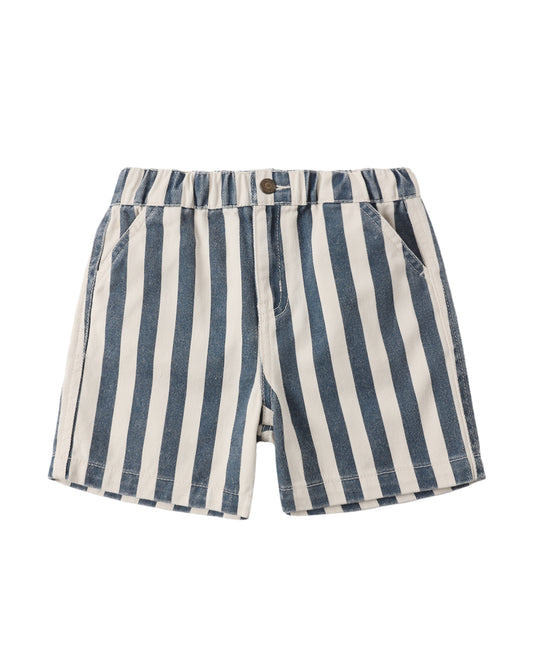 Dawson Navy Stripe Short