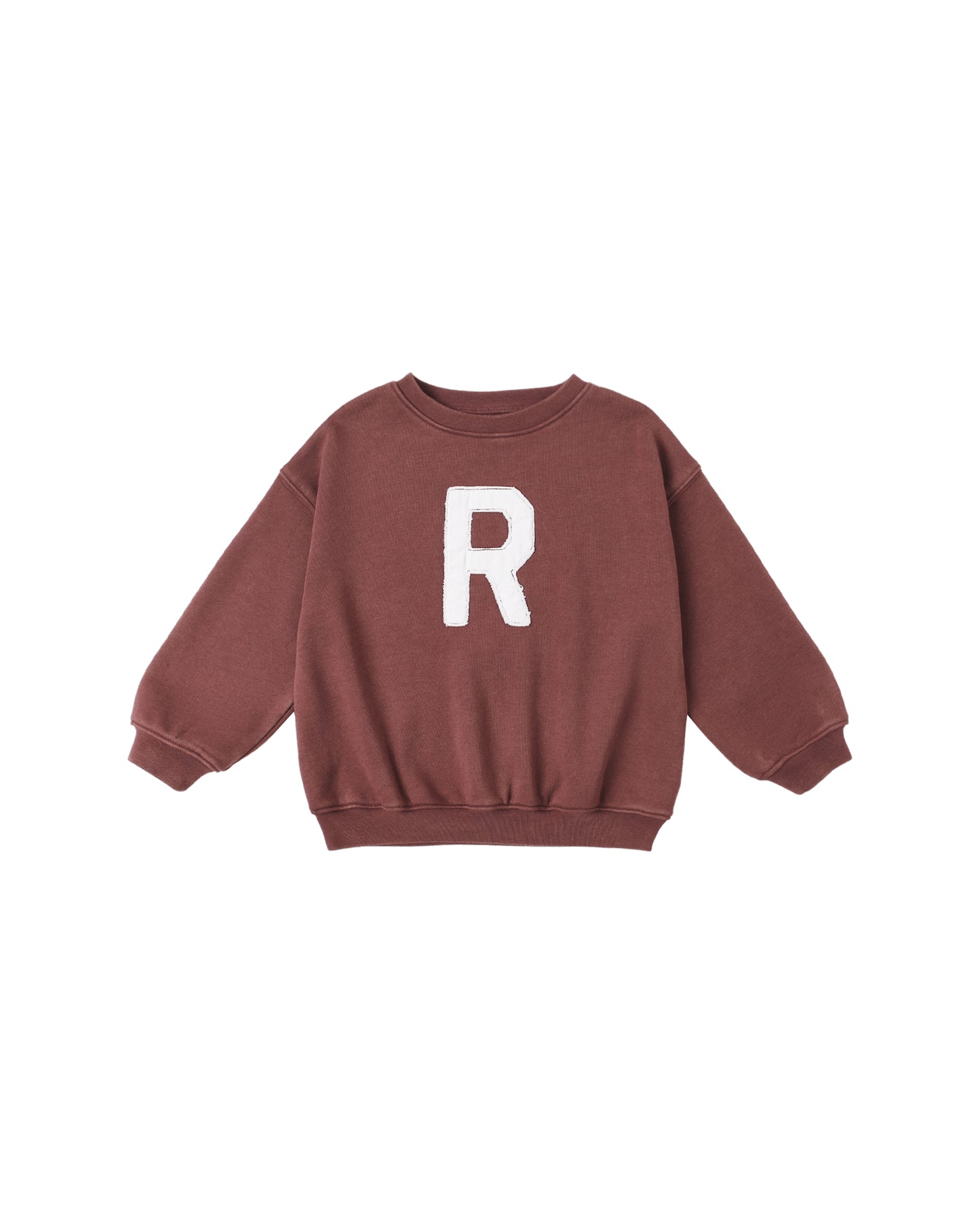 Burgundy Relaxed Sweatshirt