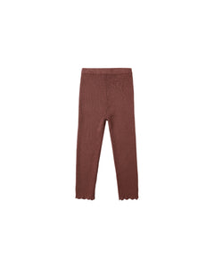 Burgundy Legging
