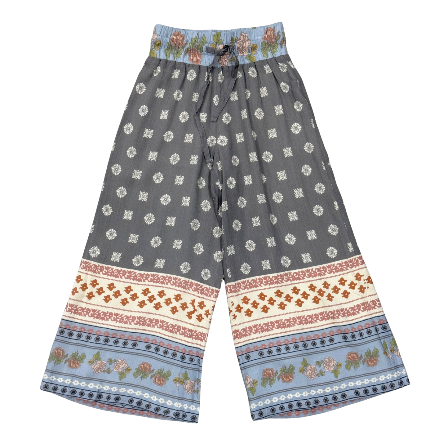 Boho Wide Flowy Pants