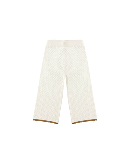 Pointelle Knit Pant