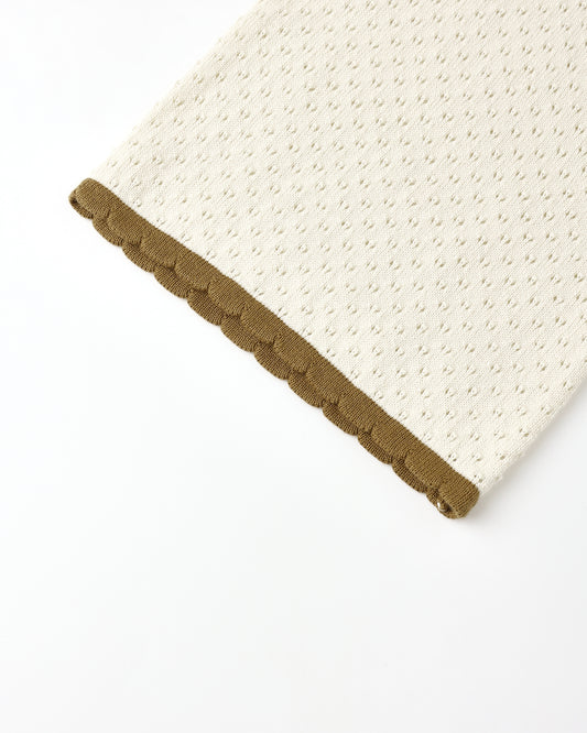 Pointelle Knit Pant