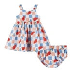 Bomb Pop Linen Dress & Bloomer