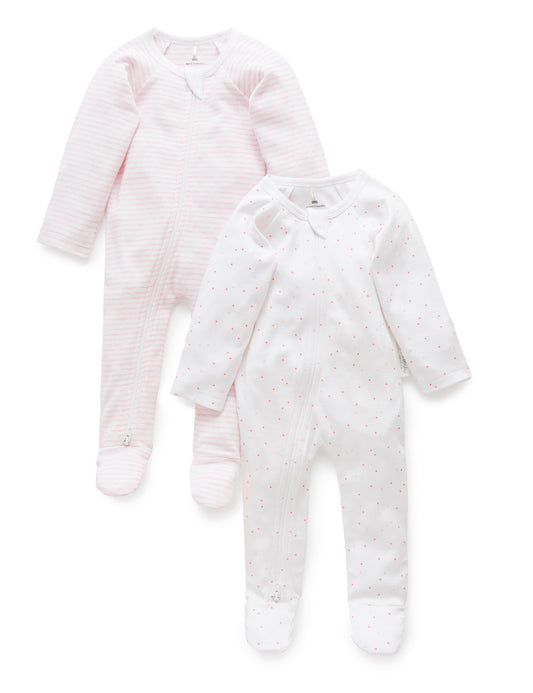 Zip Grow Suit Footie
