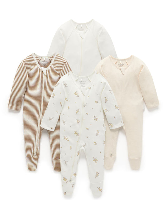Zip Grow Suit Footie