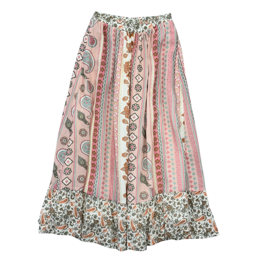 Boho Willow Paisley Maxi Skirt